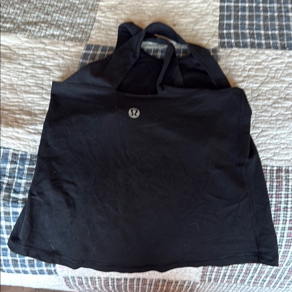 Lululemon Black Tank with Built in Bra